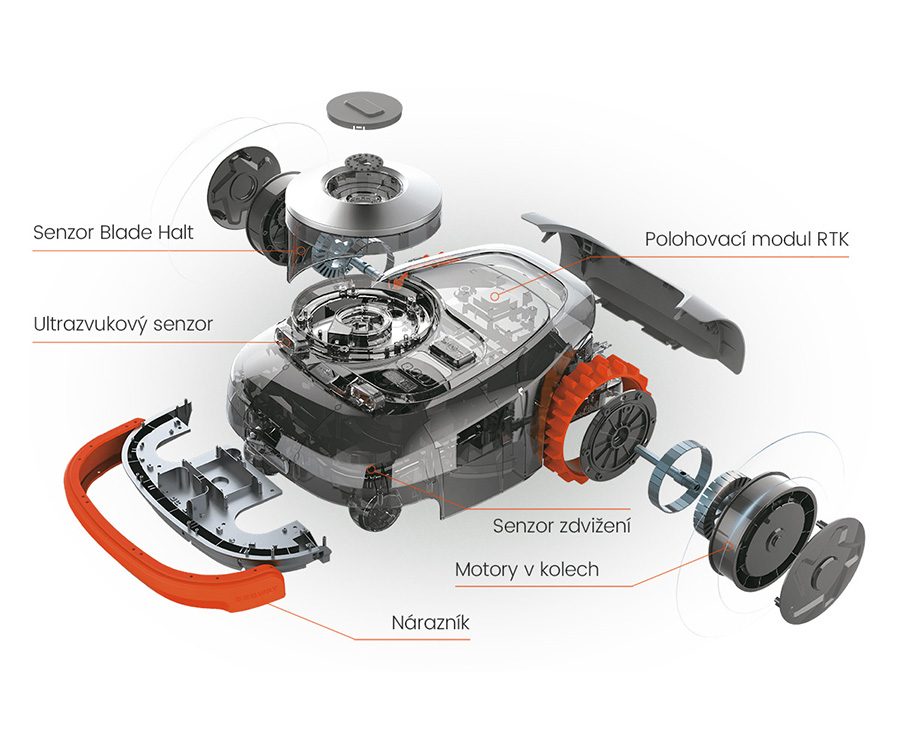 Segway Praha robotická sekačka Navimow